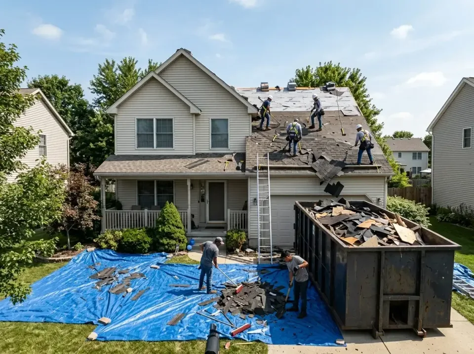 roof-replacement-debris-remova-004 — frequently asked questions, Cheapest Dumpster Rentals in Redlands, CA